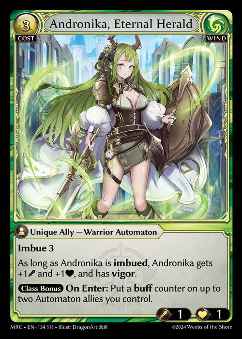 Andronika, Eternal Herald