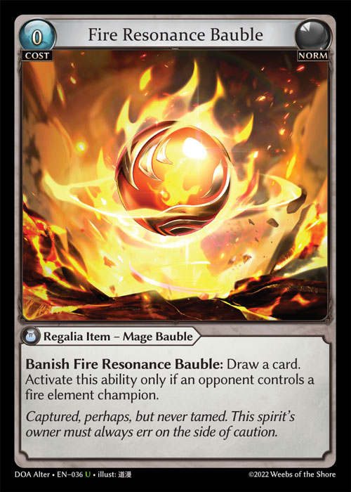 Fire Resonance Bauble