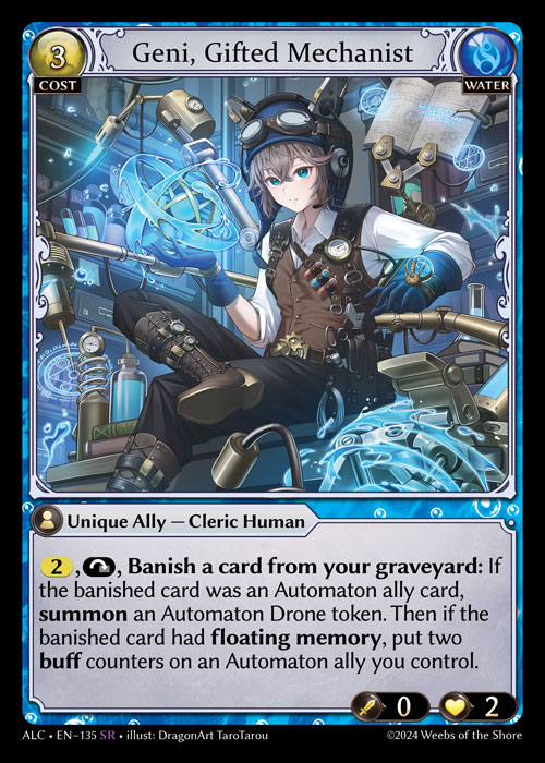 Geni, Gifted Mechanist