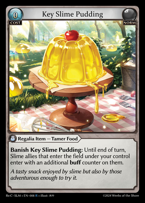 Key Slime Pudding