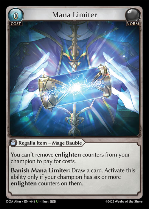 Mana Limiter